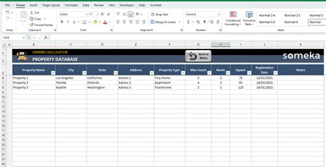 airbnb calculator excel|airbnb profitability calculator.